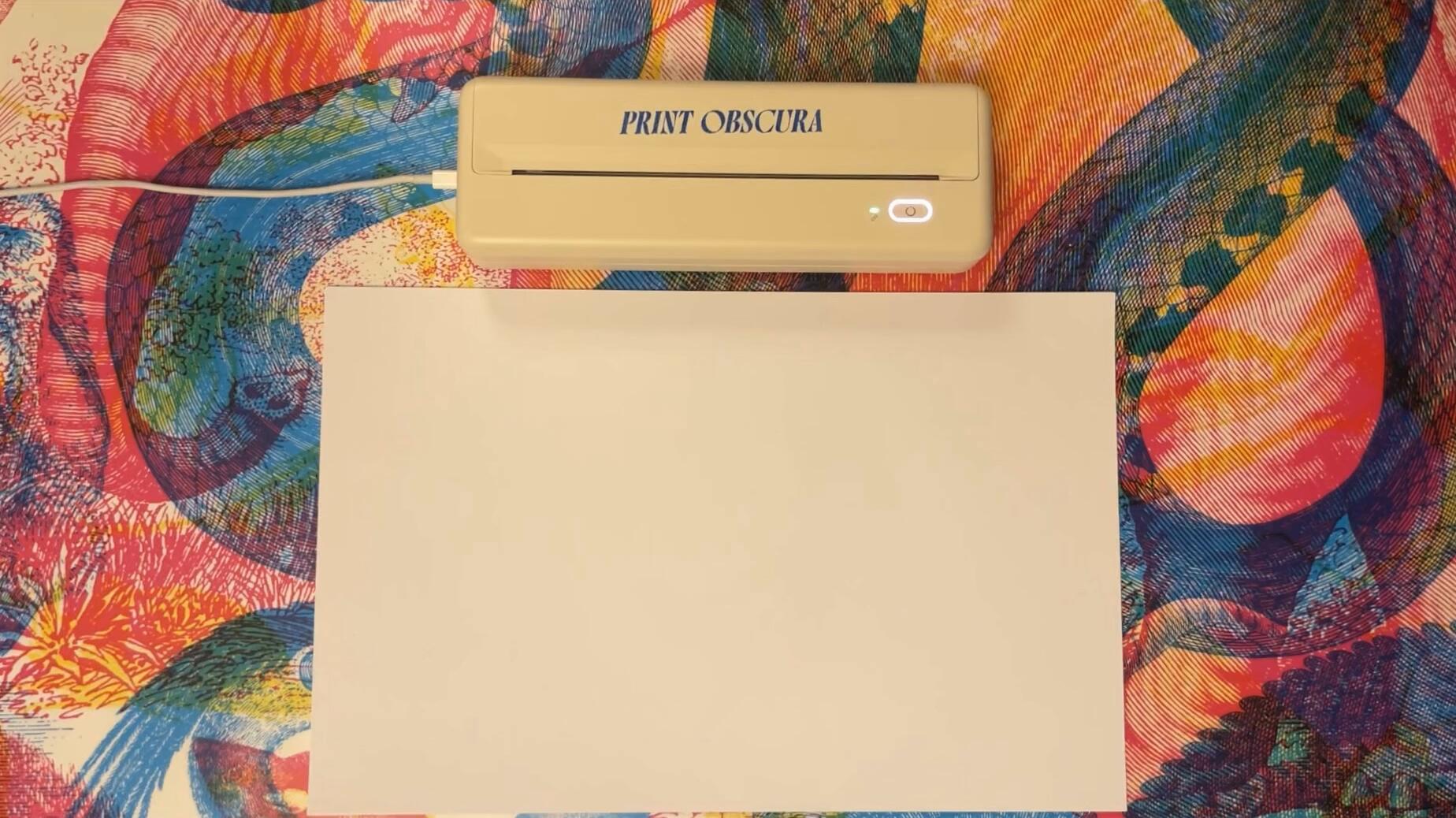 Print Obscura Demo